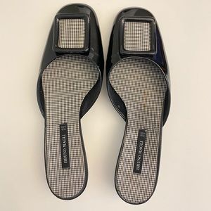 Vintage low heel mule- brand Burno Magli